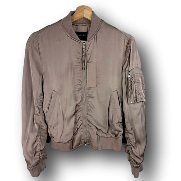 S ALLSAINTS Bomber Jacket • Kuma - Picture 1 of 8